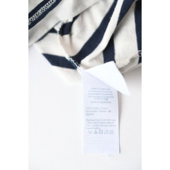 J. Crew Crewcuts Girls Size 8 Navy & White Stripe Layering Turtlenec - Picture 6 of 6